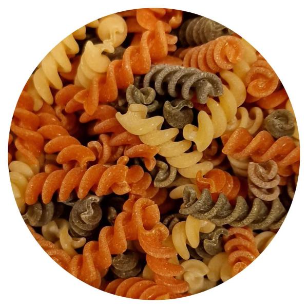 Fusilli Nudeln Tricolore